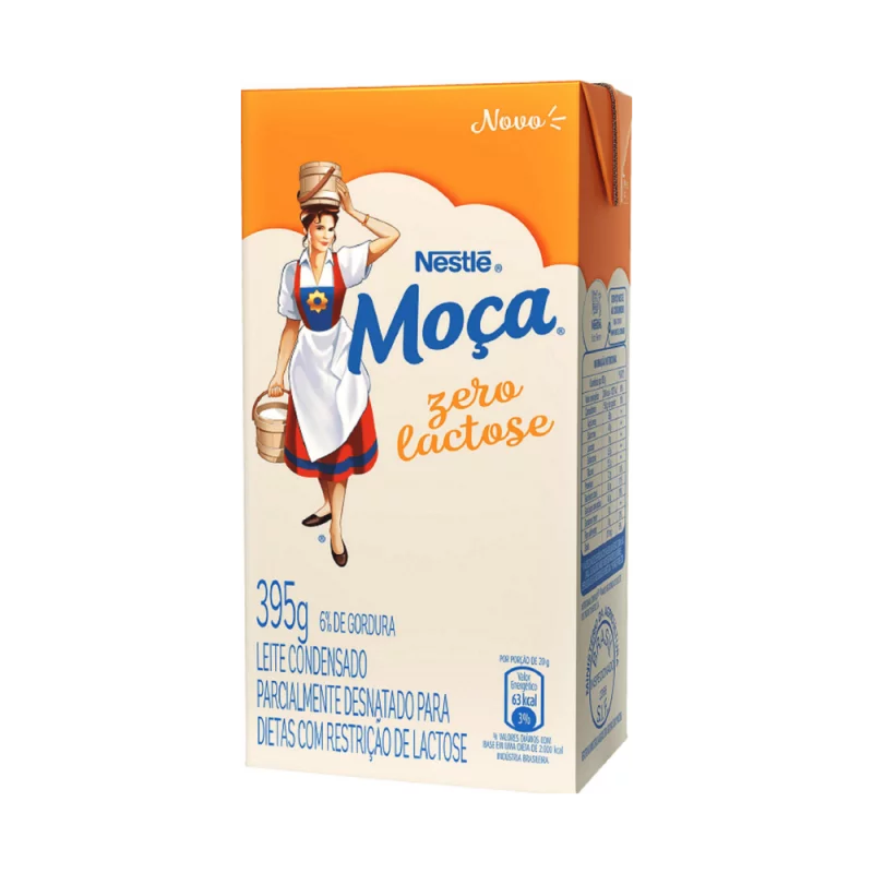 Leite Condensado Moca Zero Lactose 395g