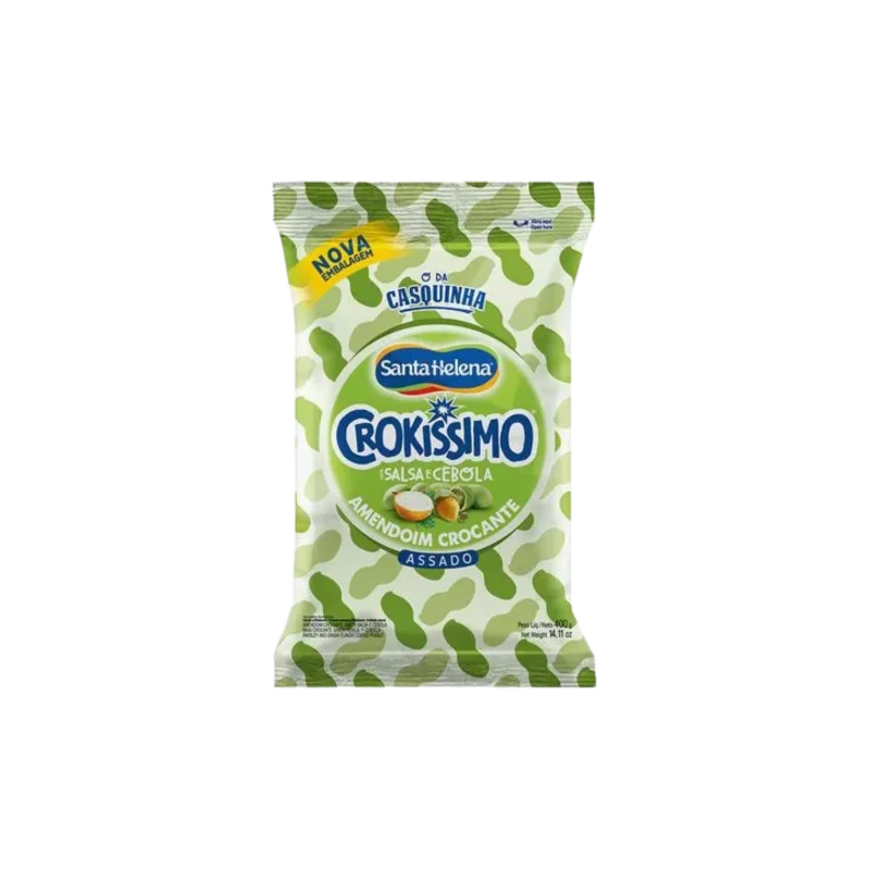Amendoim Santa Helena Crokissimo Salsa e Cebola 400g