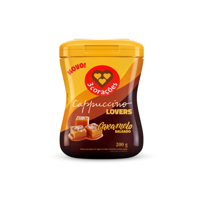 Cappuccino Tres Coracoes Caramelo Salgado 200g