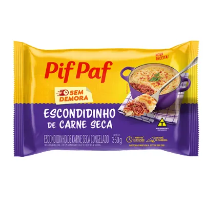 Escondidinho Pif Paf Carne Seca 350g