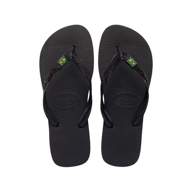 Sandalia Havaianas Brasil Preto 39/40