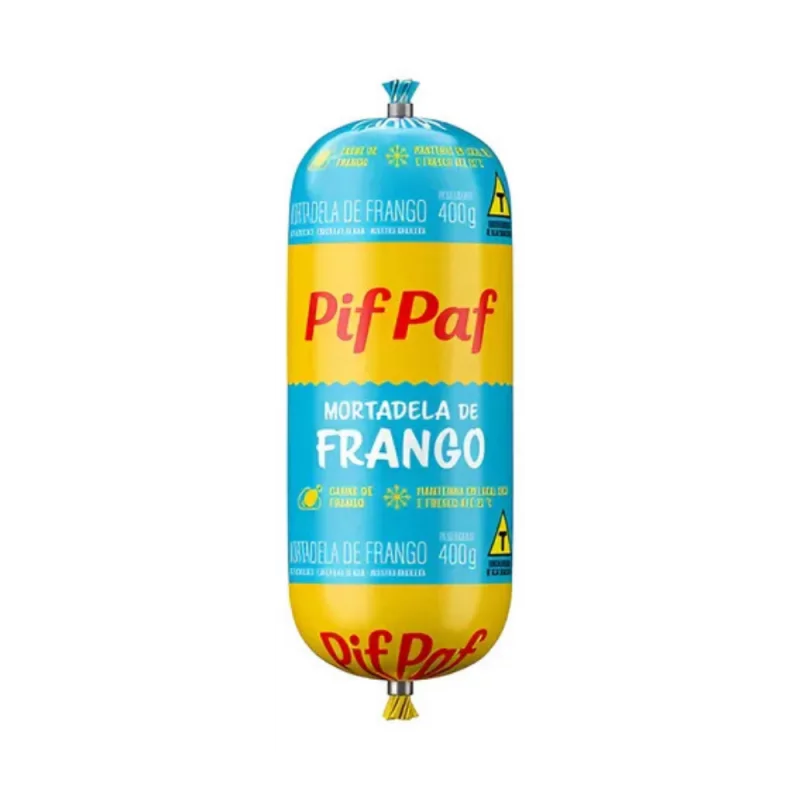 Mortadela Pif Paf Frango Mini 400g