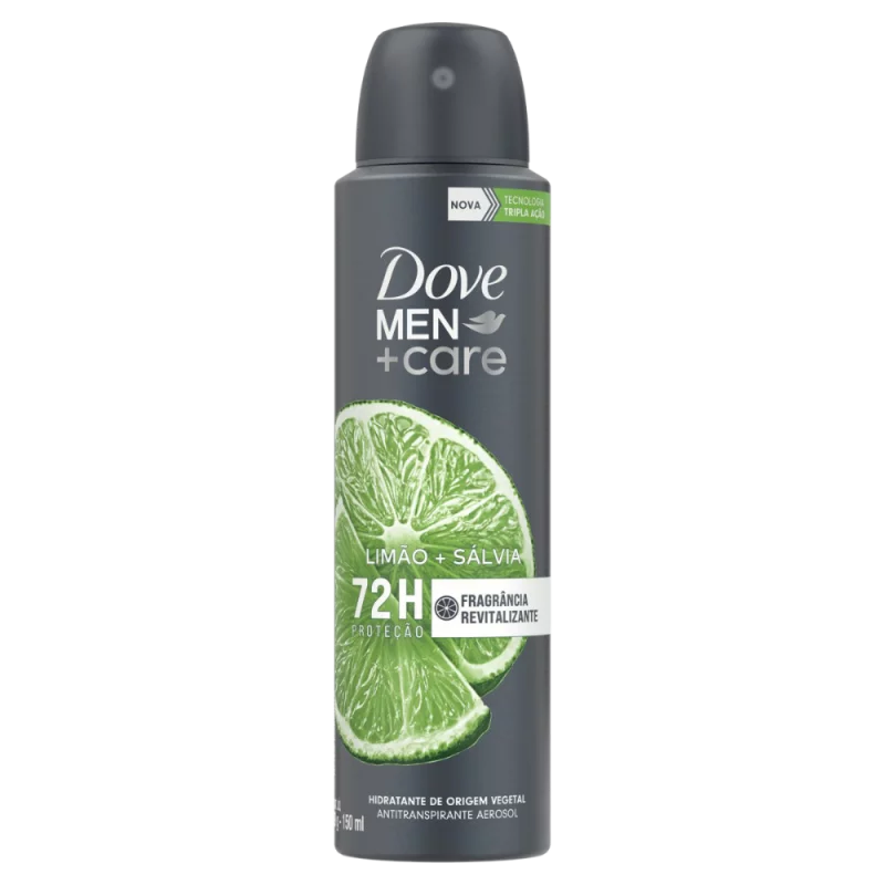 Desodorante Dove Aerosol Men Care Limao Salvia 150ml
