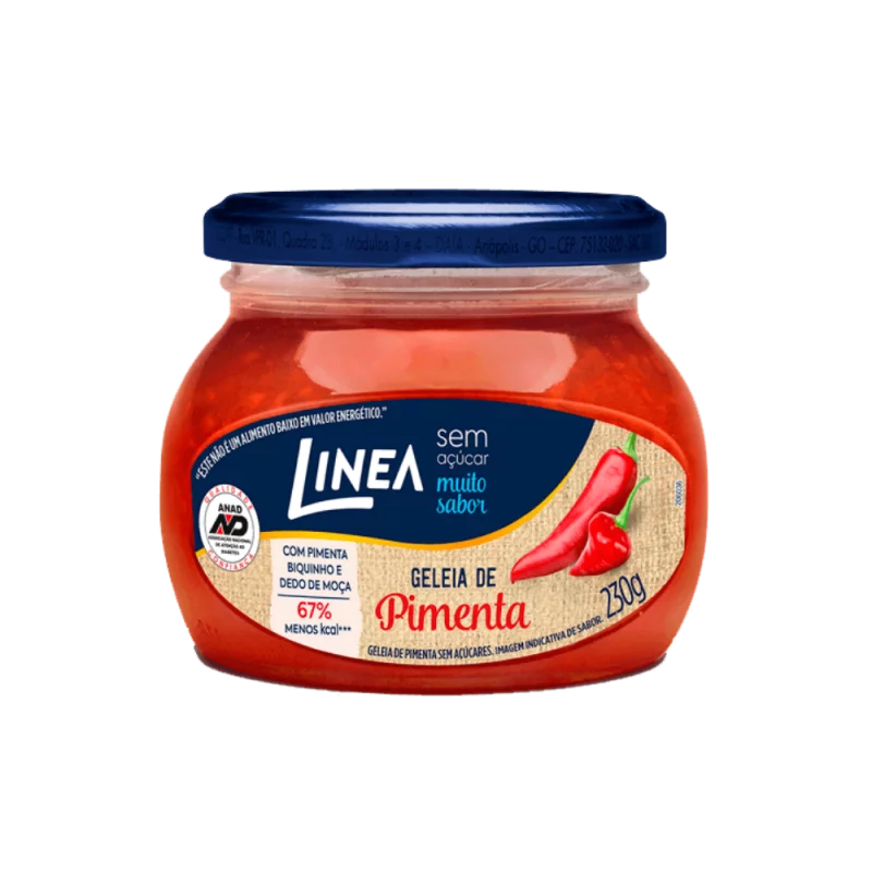 Geleia Linea de Pimenta Sem Acucar 230g