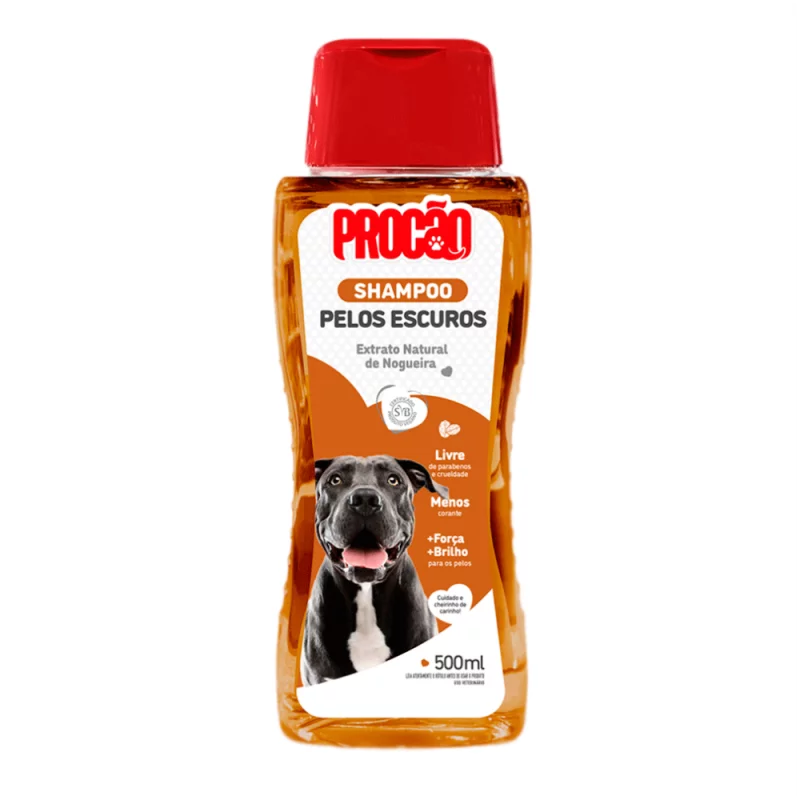 Shampoo Procao Pelos Escuros 500ml