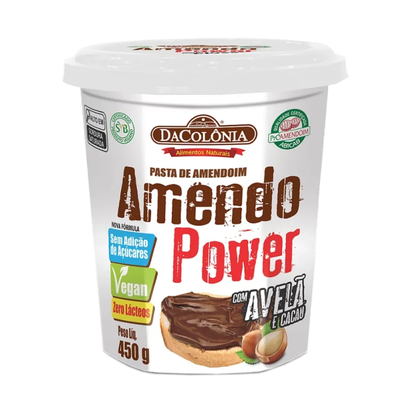 Amendo Power Dacolonia com Avela e Cacau 450g