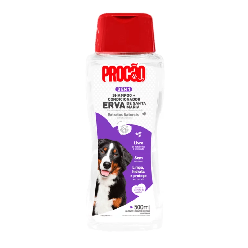 Shampoo e Condicionador Erva de Santa Maria 500ml