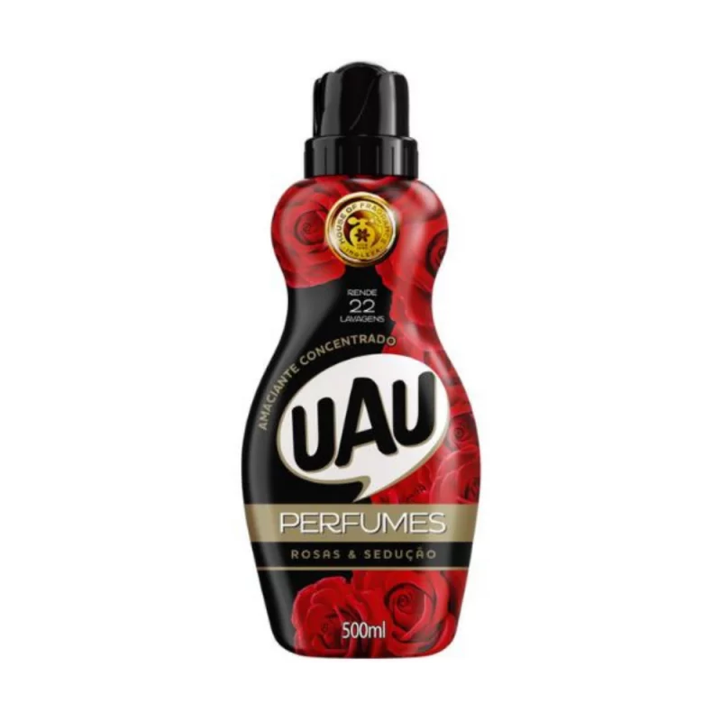 Amaciante Concentrado UAU Rosas &amp; Seducao 500ml