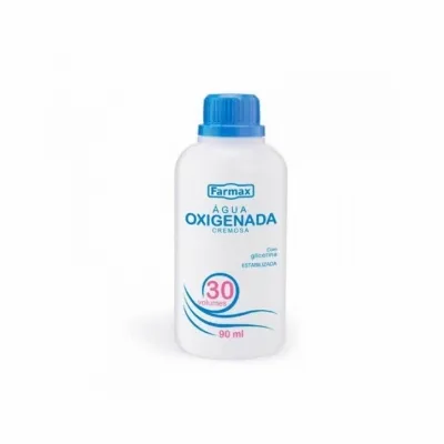 Agua Oxigenada Farmax Cremosa 30 Volume 90ml
