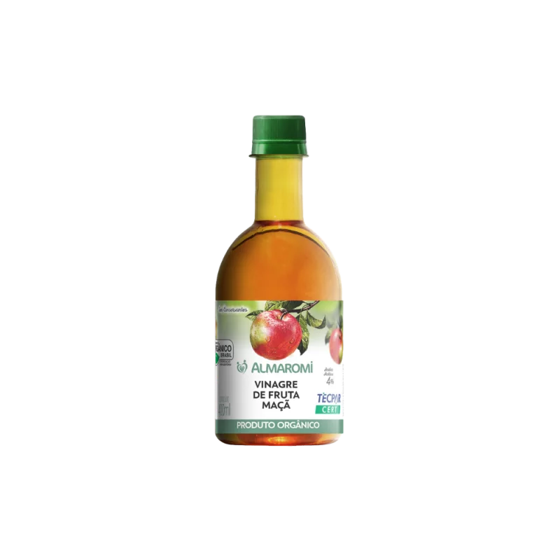 Vinagre Almaromi de Fruta Maca Organico 400ml
