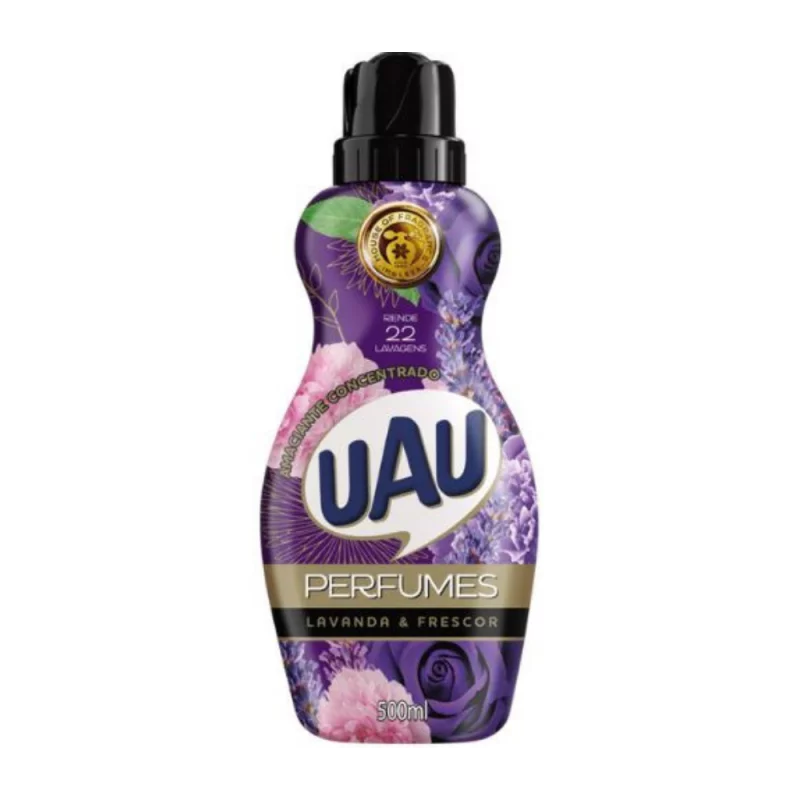 Amaciante Concentrado UAU Lavanda &amp; Frescor 500ml