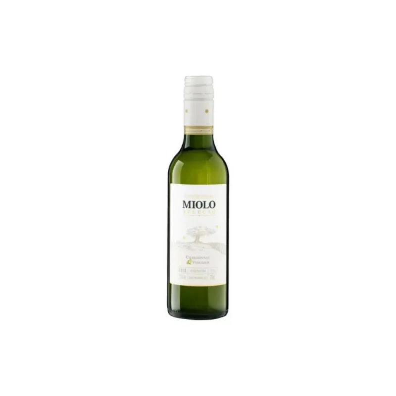 Vinho Nacional Miolo Selecao Chardonnay e Viognier Tinto Seco 375ml