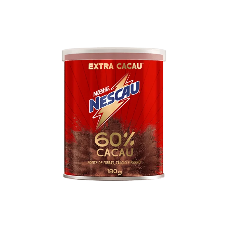 Achocolatado em Po Nestle Nescau 60% Cacau 180g