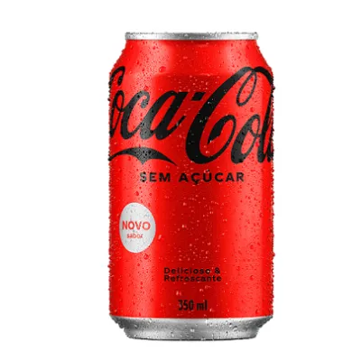 Refrigerante Coca Cola Zero Lata 350ml