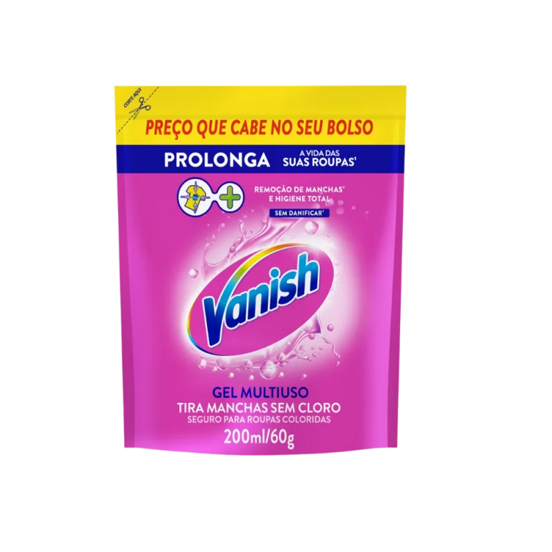 Vanish Gel Multiuso Tira Manchas Sache 200ml