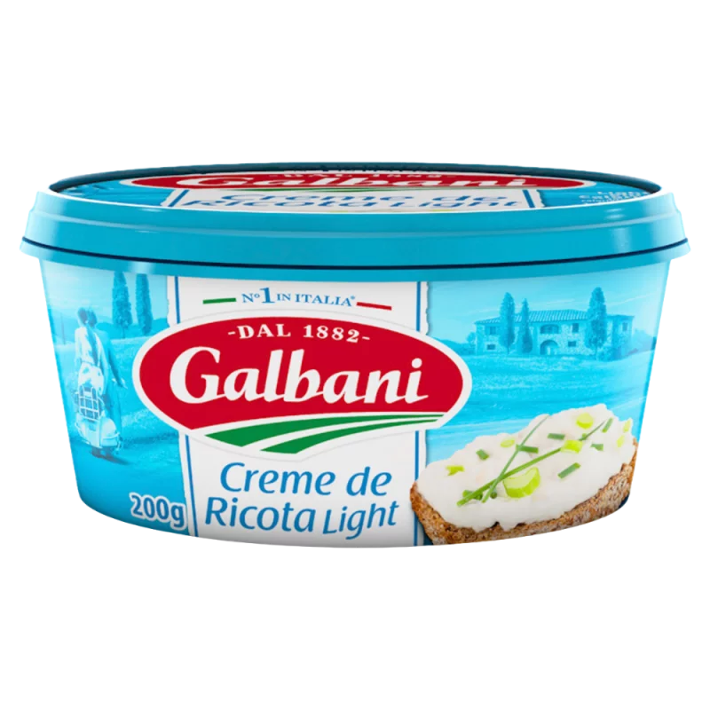 Creme de Queijo Ricota Galbani Light 200g