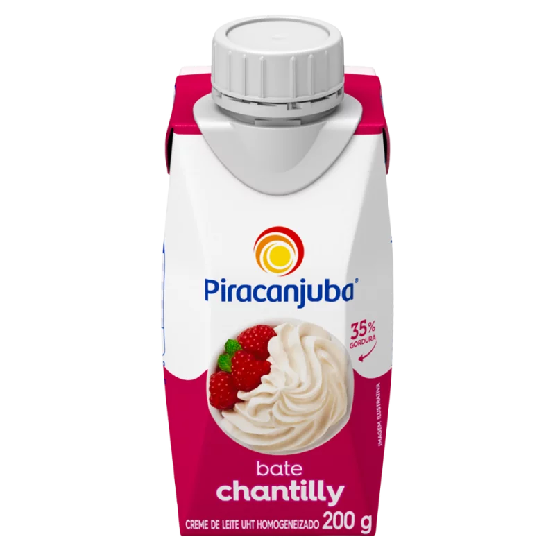 Creme de Leite Piracanjuba Bate Chantilly 200g
