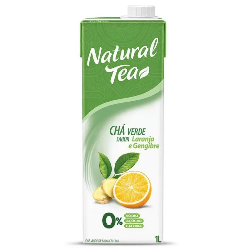 Cha Verde Maguary com Laranja e Gengibre Zero Acucar 1lt