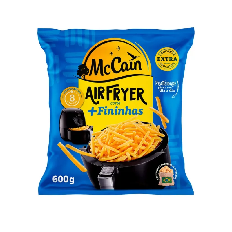 Batata Mccain Fininhas Extra Crocante Congelada 600g