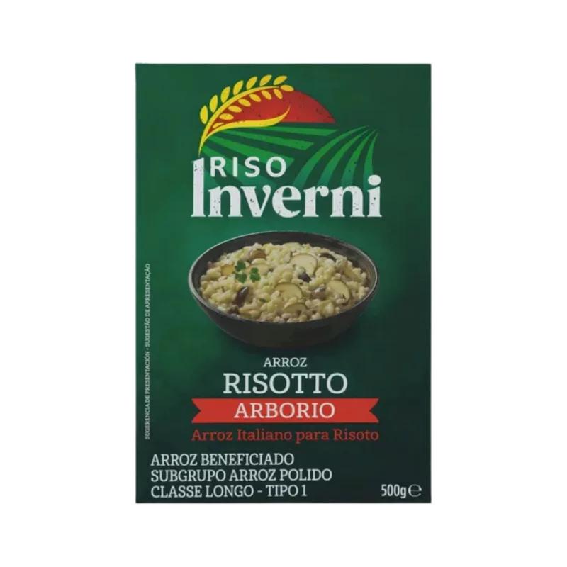 Arroz Riso Invierni Arborio Tradicional 500g