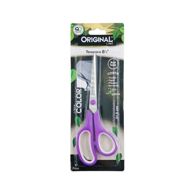 Tesoura Inox Color Original 21,5cm Un