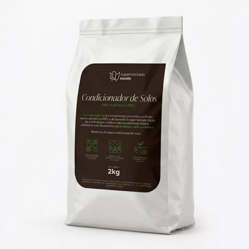 Condicionador de Solos para Plantas e Flores Escola 2kg