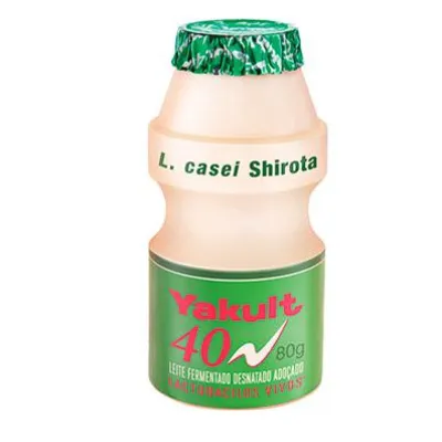 Leite Fermentado Yakult 40 80ml