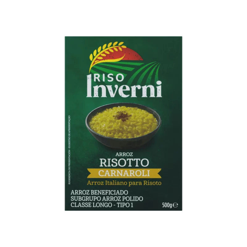 Arroz Riso Invierni Carnaroli Tradicional 500g