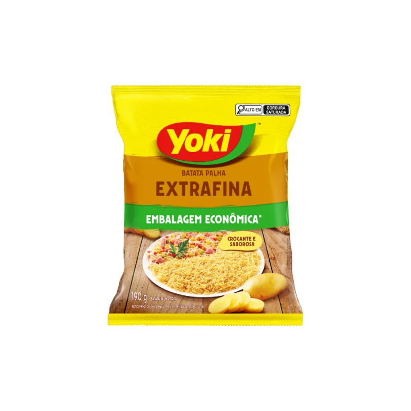 Batata Palha Yoki Extrafina 190g