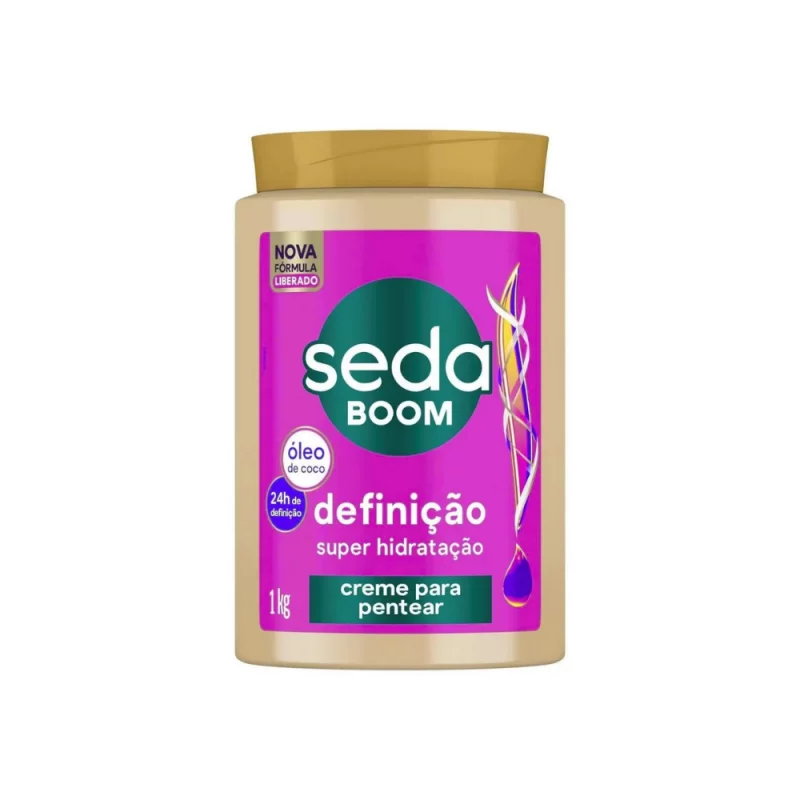 Creme para Pentear Seda Boom Definicao Super Hidratacao 1kg