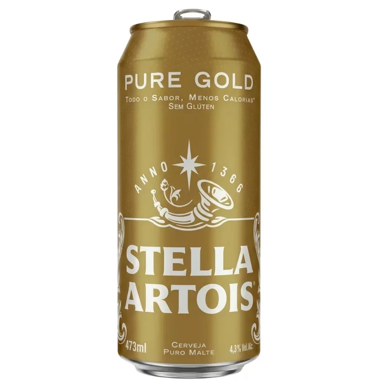 Cerveja Stella Artois Pure Gold Sem Gluten 473ml