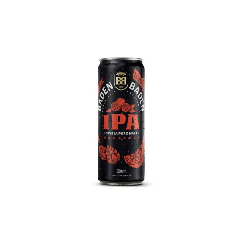 Cerveja Baden Ipa Puro Malte Maracuja 350ml