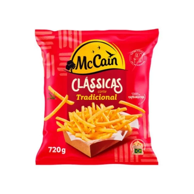 Batata Mccain Classica Tradicional Congelada 720g