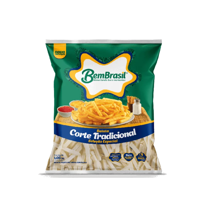 Batata Palito Bem Brasil Pre Frita Congelada 1,05kg