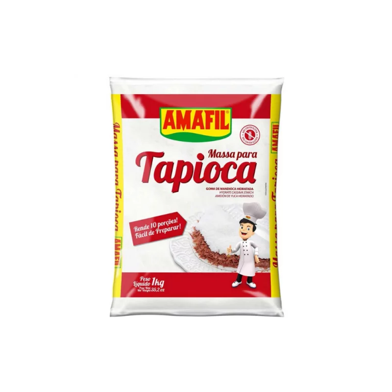 Tapioca Amafil Mandioca Hidratada 1kg