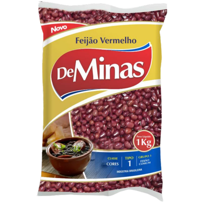 Feijao de Minas Vermelho 1kg