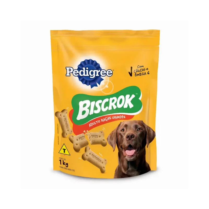 Racao Pedigree Biscrok Maxi 1kg
