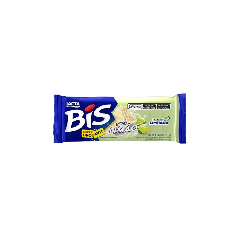 Chocolate Lacta Bis Limao 100,8g