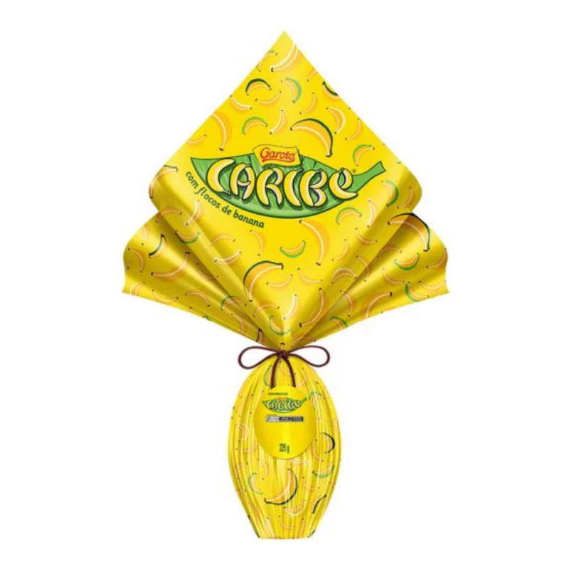 Ovo Pascoa Garoto Caribe 229g