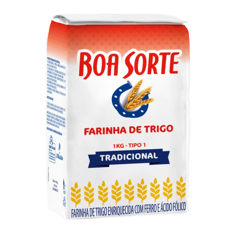 Farinha de Trigo Boa Sorte Tradicional 1kg