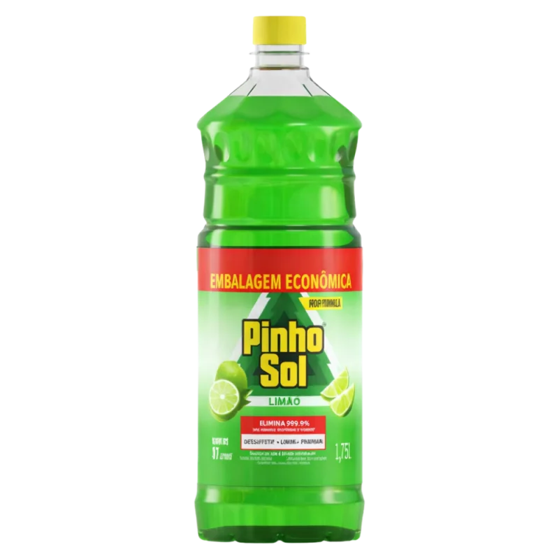 Desinfetante Pinho Sol Limao 1,75l