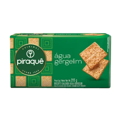 Bisc Piraque Agua C/ Gerg Pct 215G