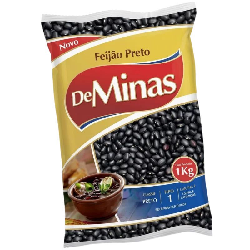 Feijao de Minas Preto 1kg