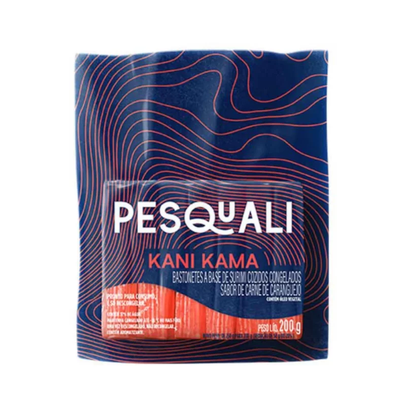Bastonetes Pesquali Kani Kama Congelado 200g