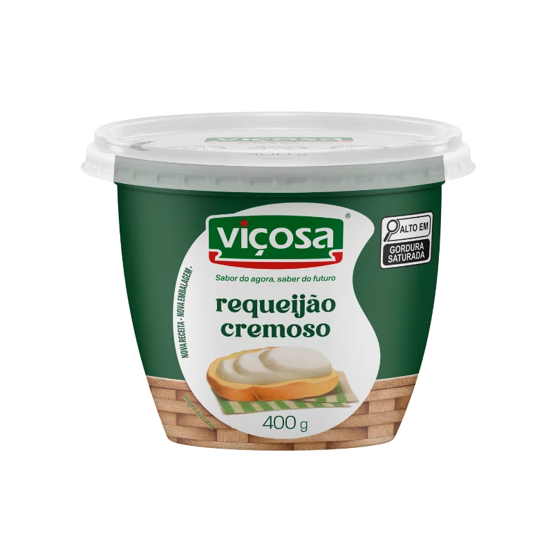 Requeijao Vicosa Cremoso Pote 400g