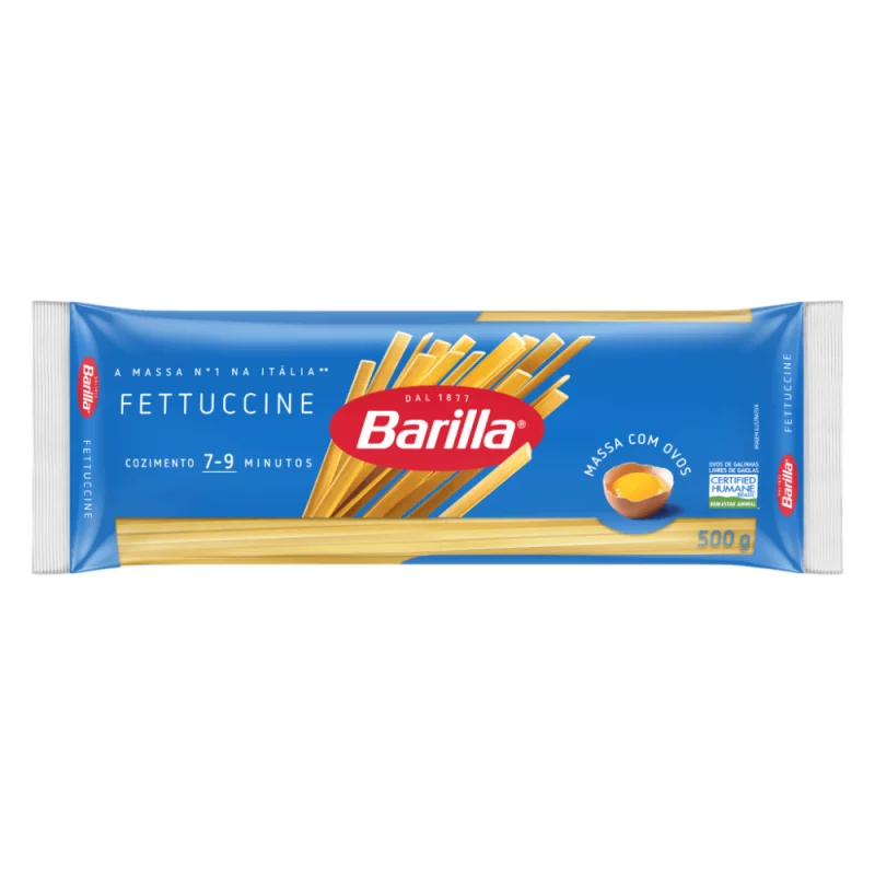 Macarrao Barilla Massa com Ovos Fettuccine 500g