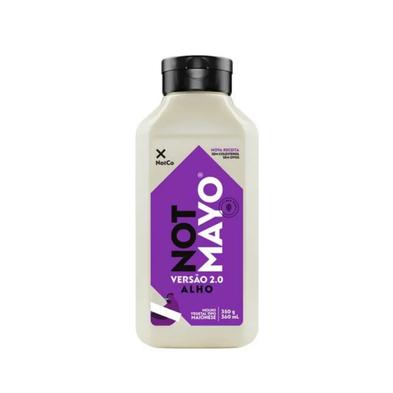 Molho Vegetal Notmayo Alho 350g