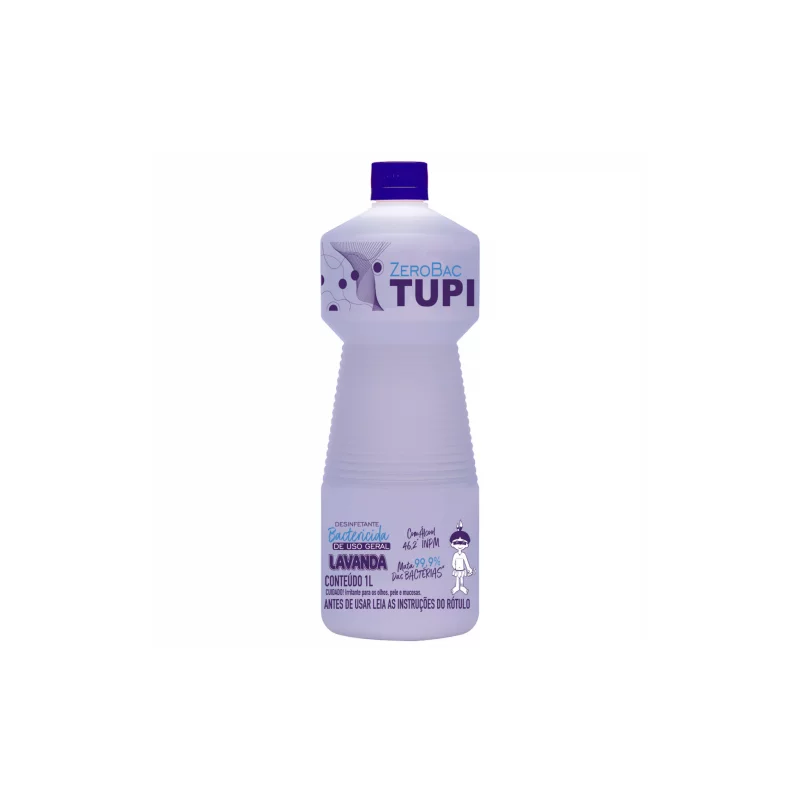 Alcool Tupi 1l Lavanda 46%