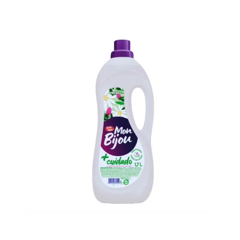 Amaciante de Roupa Mon Bijou Mais Cuidado 1,7l