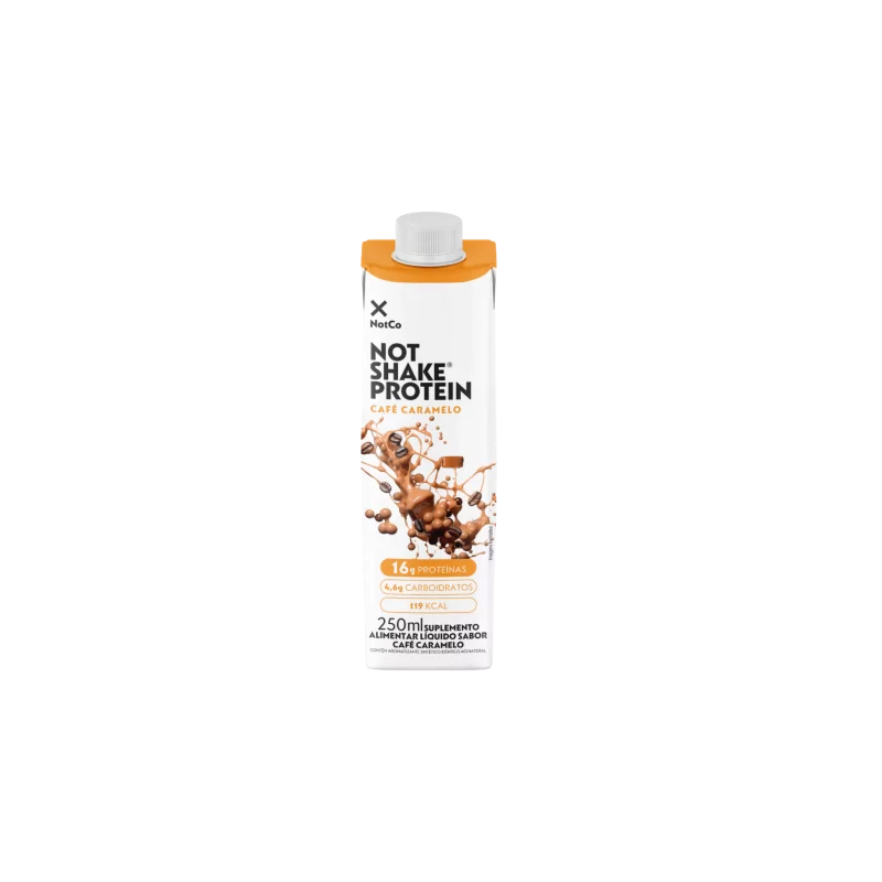 Bebida Notshake Protein Cafe Caramelo 250ml